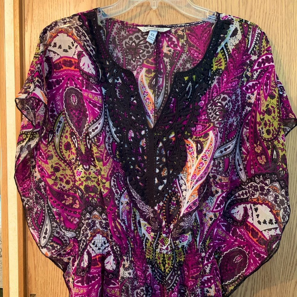Multi colored blouse